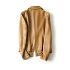 Harper Lambskin Leather Blazer