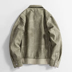 Chaqueta de cuero clásica Hafford
