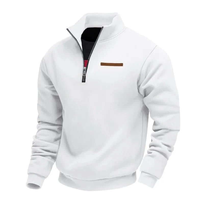 Gabriel | Sudadera cómoda con cuello de cremallera (Quarter-Zip)