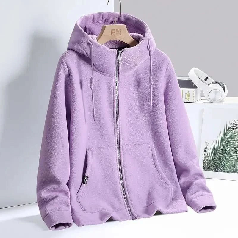 Veste polaire zippée