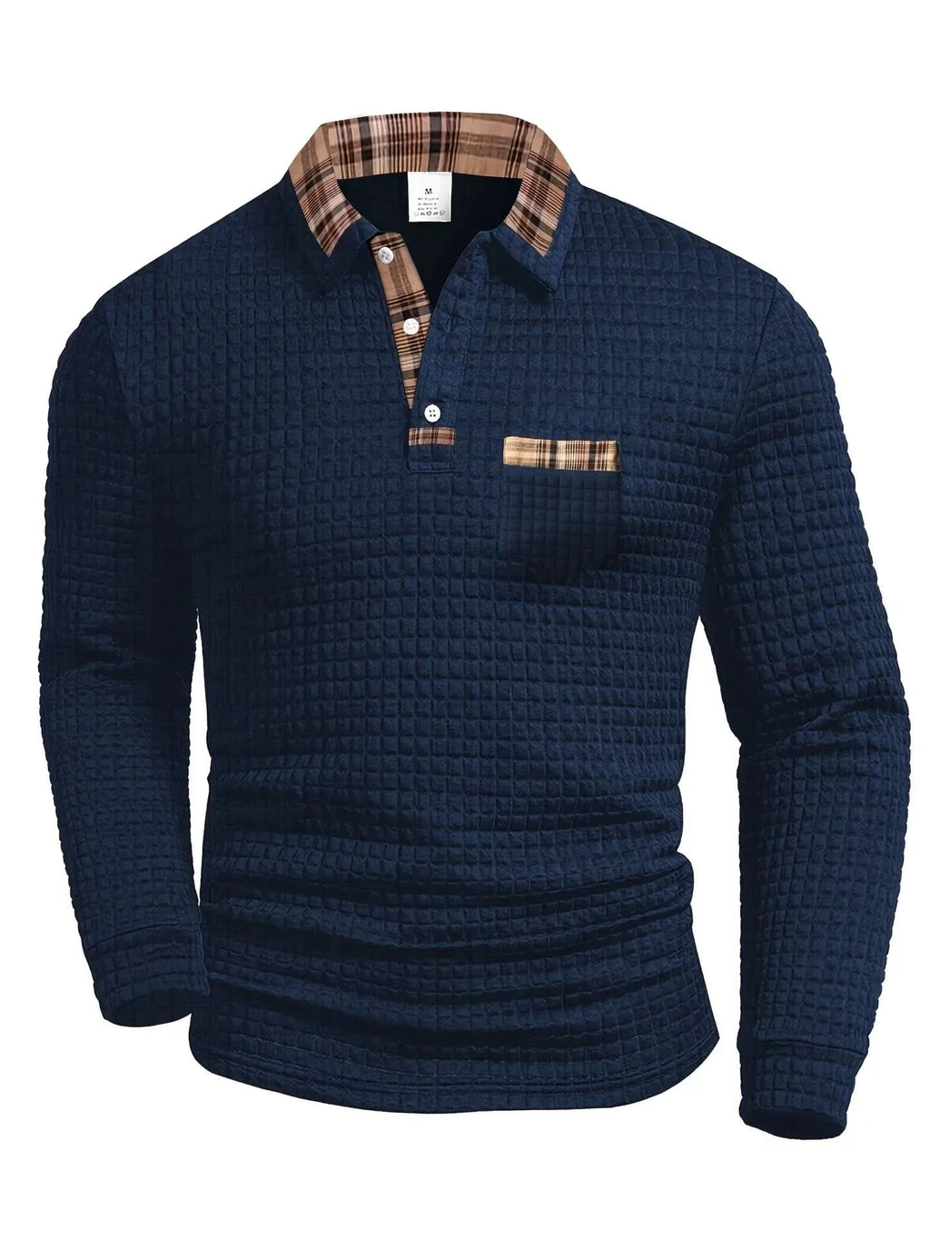 Miles | Polo con estampado de cuadros clásico