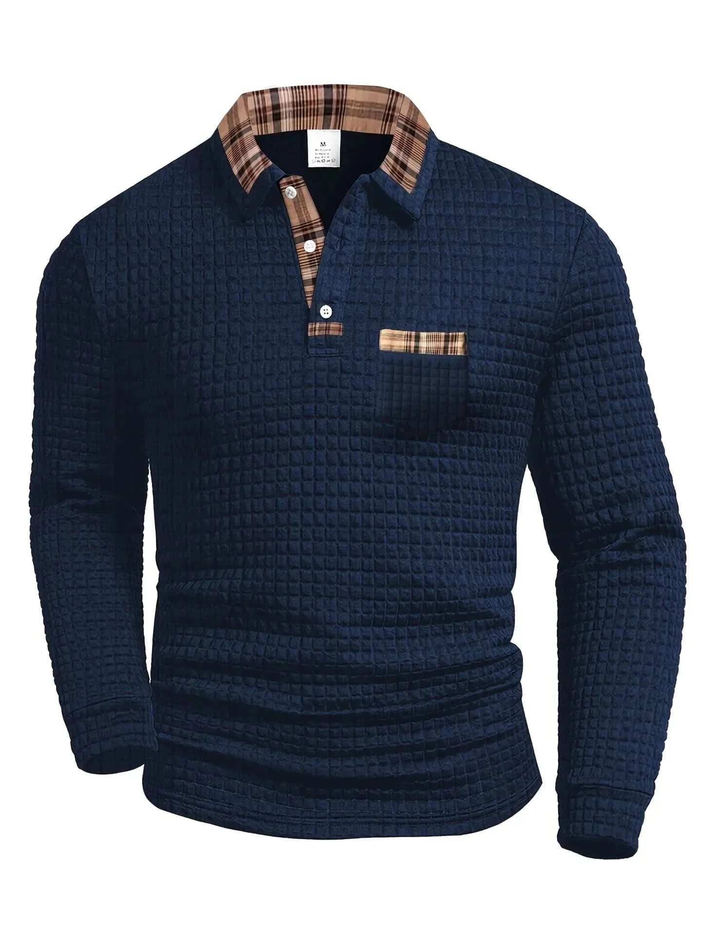 Miles | Polo con estampado de cuadros clásico