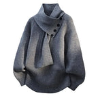 Lydia | Suéter de punto elegante con cuello de pañuelo