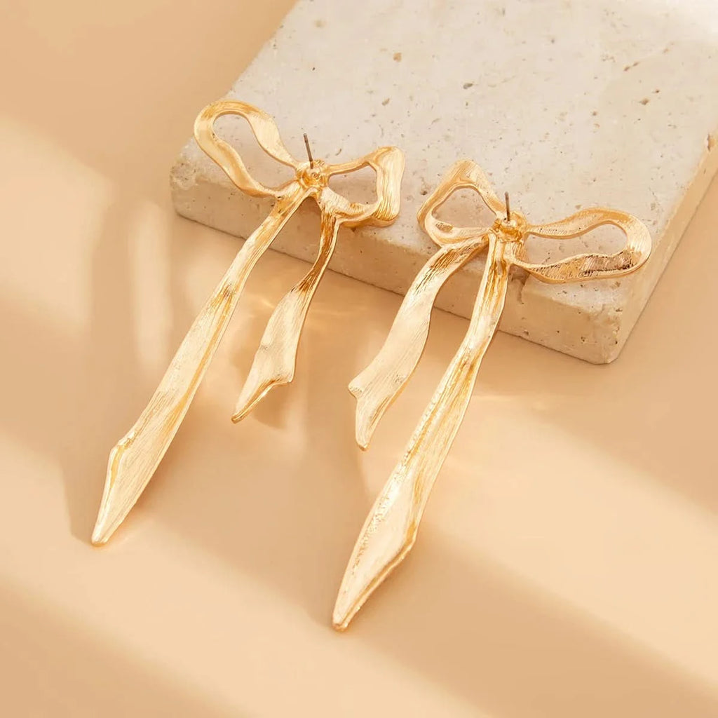 Boucles d'oreilles pendantes Rosetti Ribbon