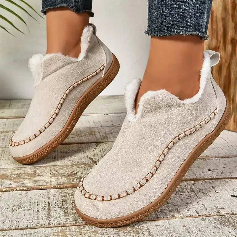 Elise | Bottines Doublées Confortables à Enfiler