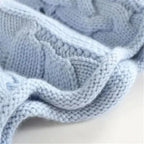 Lydia | Pull col roulé en maille torsadée