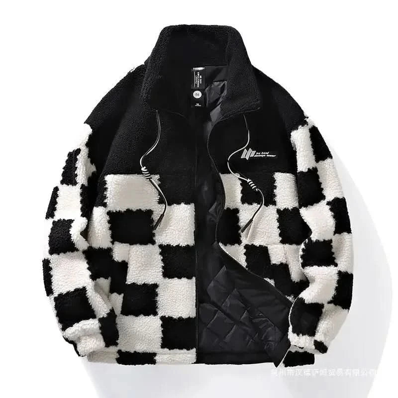 Chaqueta polar a cuadros Hafford
