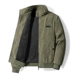 Grayson | Chaqueta de invierno de pana cálida