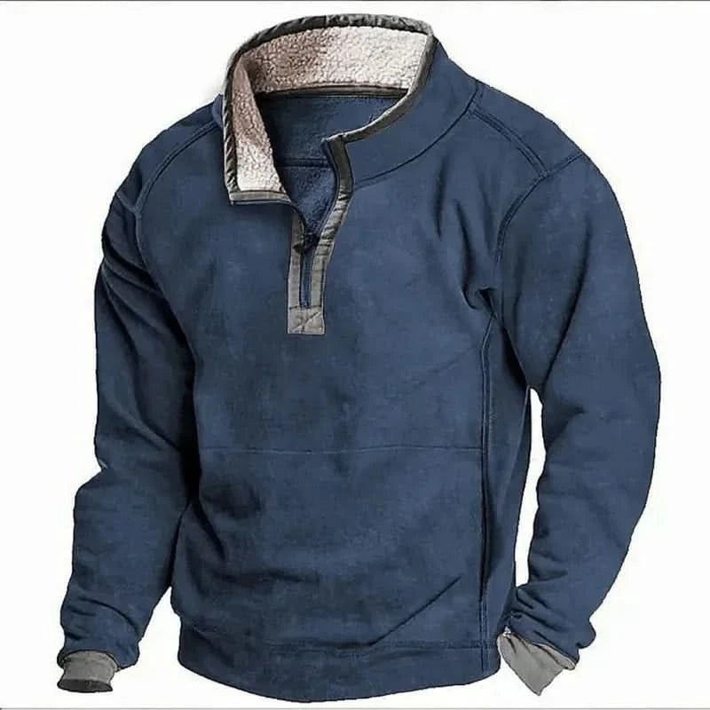 Bryan | Suéter con cremallera corta Cozy Winter