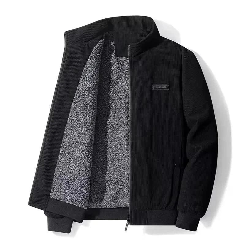Jerry | Veste chaude texturée avec doublure intérieure douce