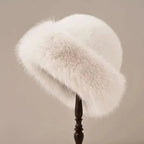 Sarah | Gorro de invierno elegante con pelo