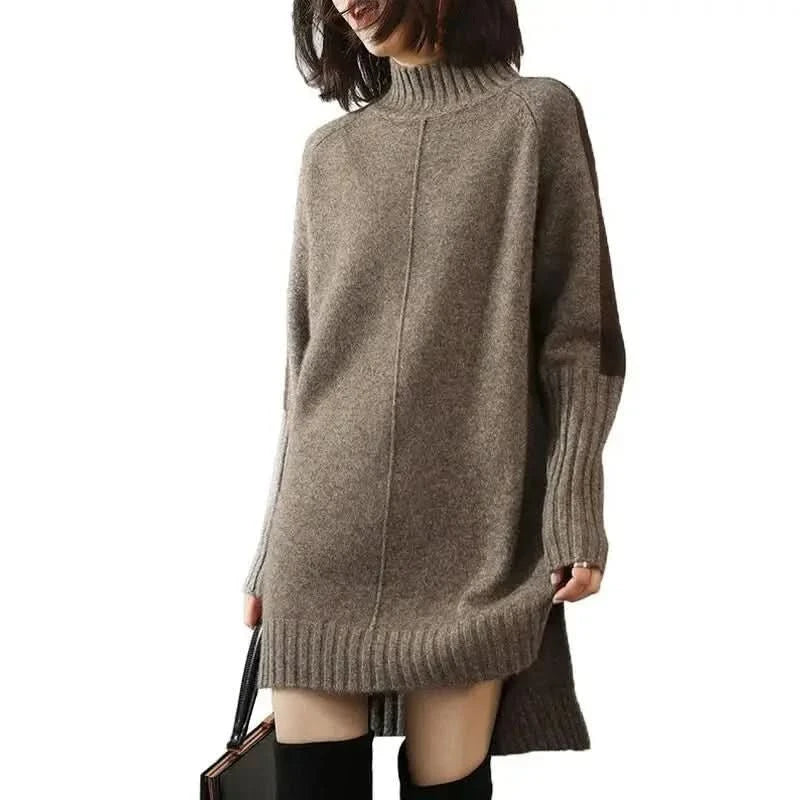 Robe pull à col roulé Toundra