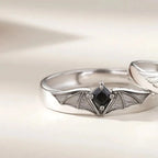 Set de anillos por siempre de oscuridad y luz