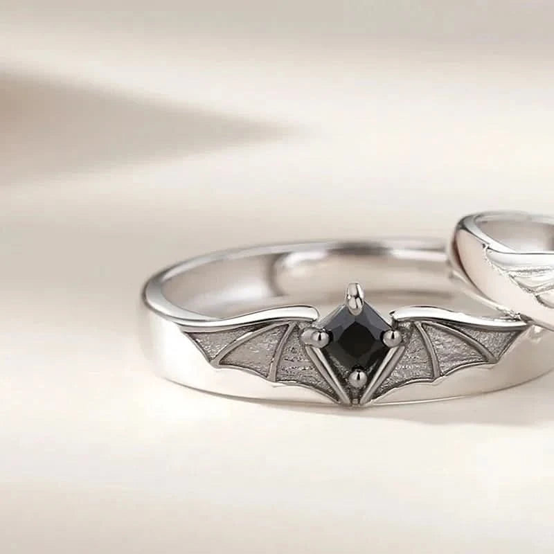 Set de anillos por siempre de oscuridad y luz