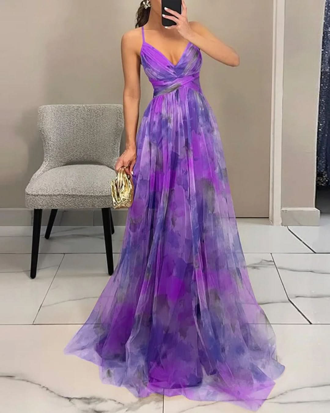 Giselle™ | Vestido largo floral