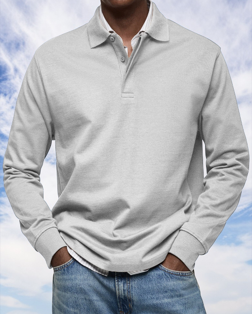 Grant | Polo informal de manga larga