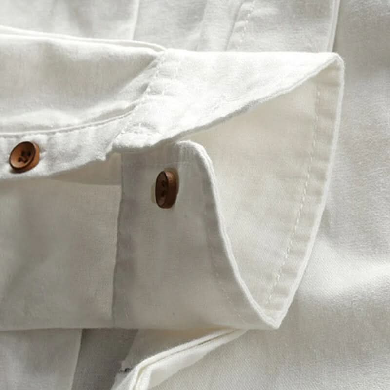 Evan | Camisa clásica de botones de manga larga
