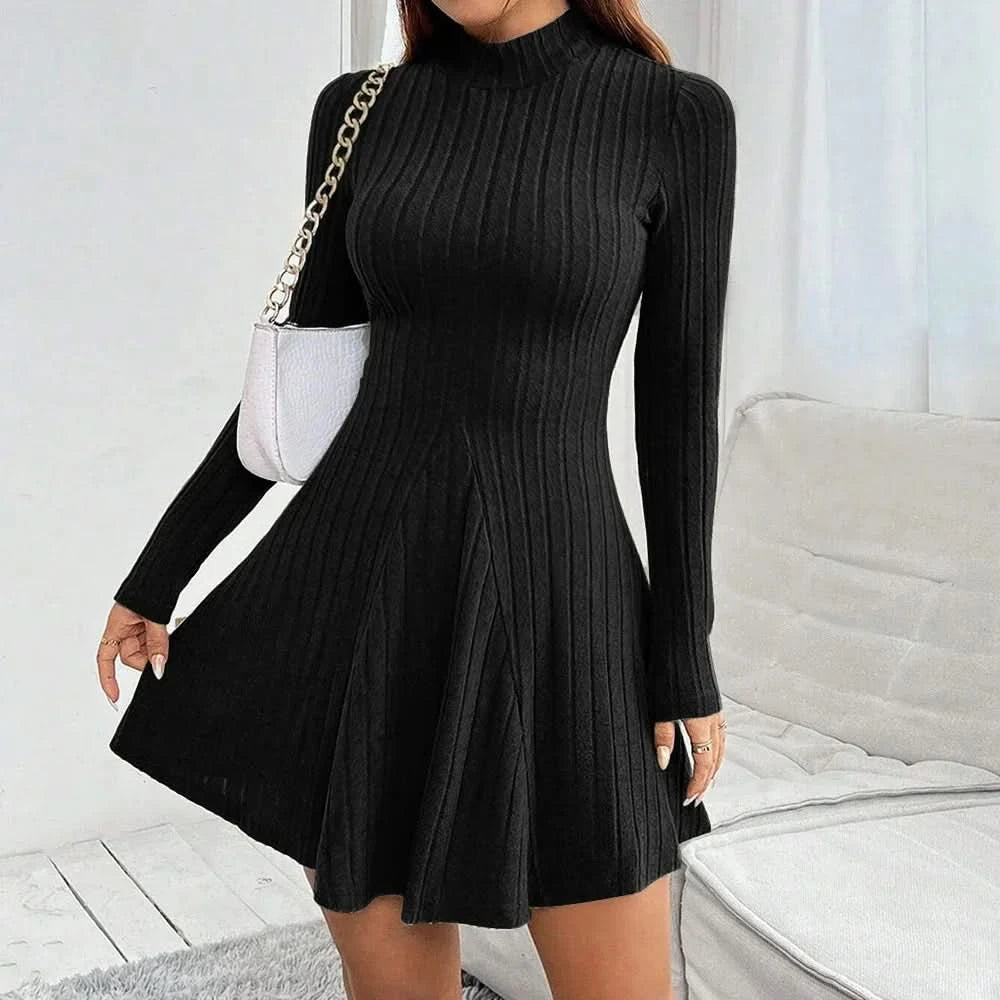 Robe Col Roulé Sutton