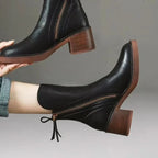 Bottines en cuir Odette