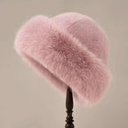 Sarah | Gorro de invierno elegante con pelo