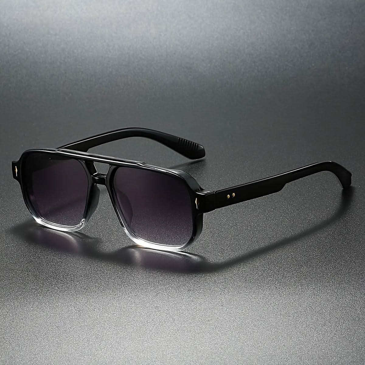 Callen Verge™ | Clubmaster Square Sunglasses | UV400 Steel Hinge