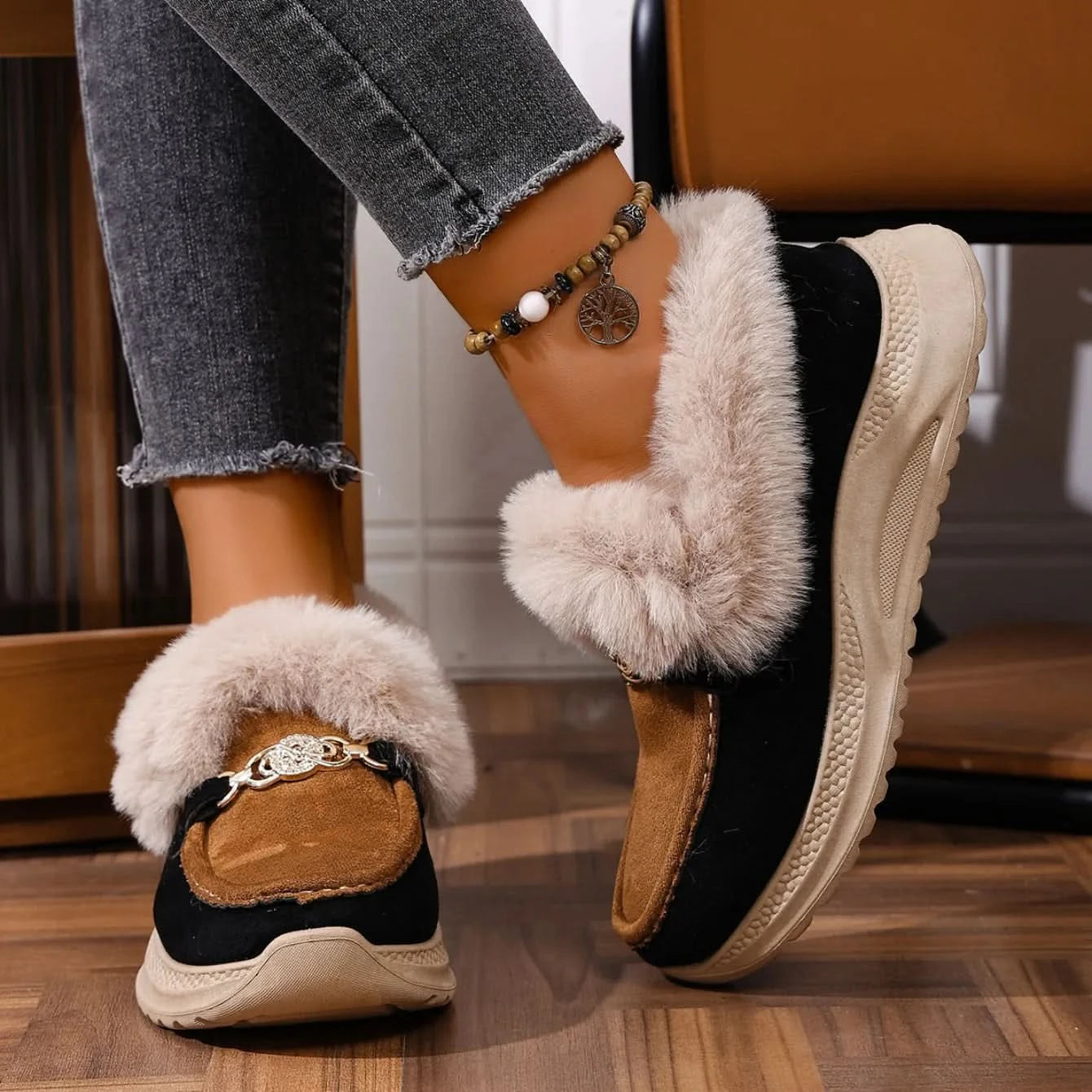 Mocasines de piel Valeria Lodge