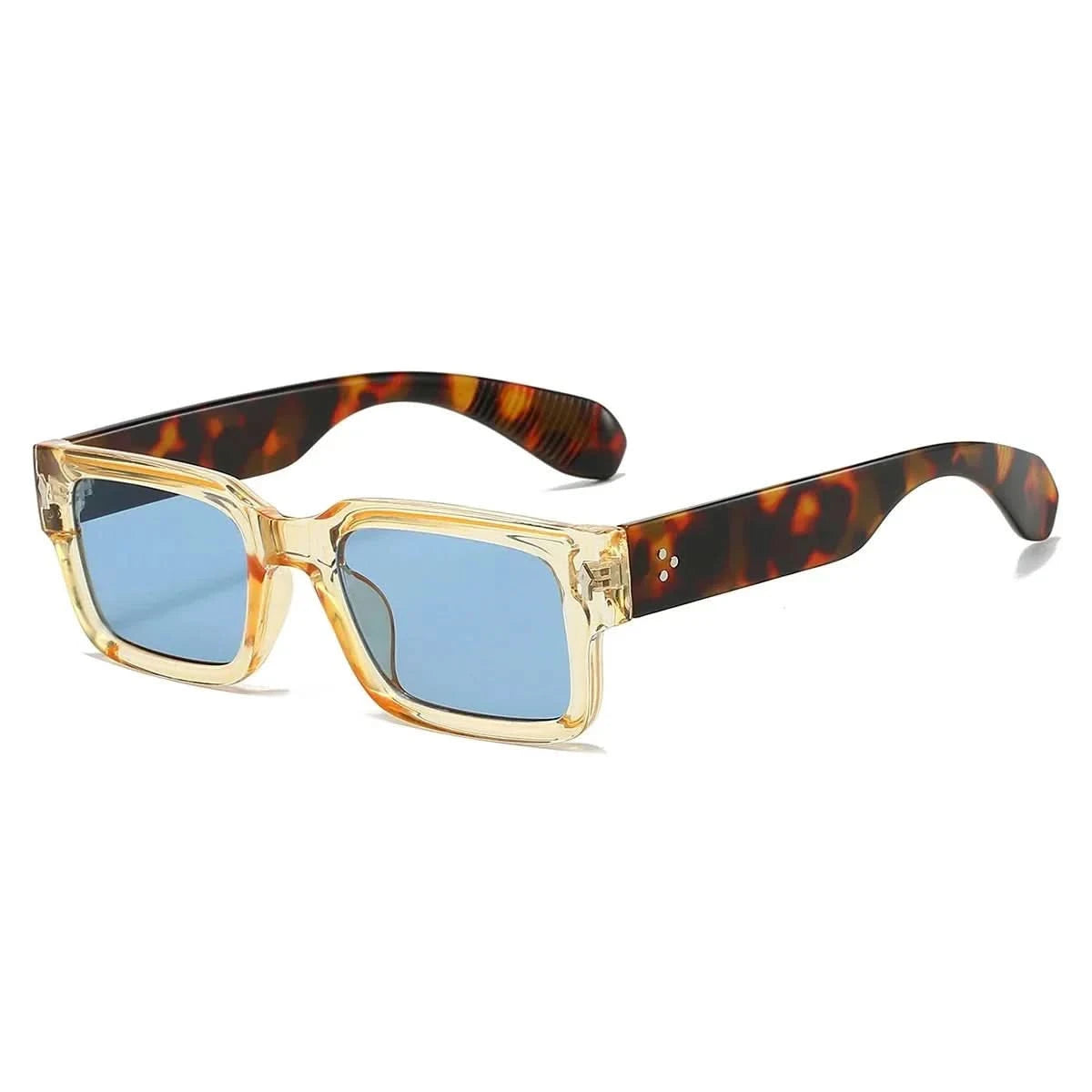 Terra Bold™ | Square Tortoiseshell Sunglasses | UV400 Wide Temple