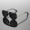 Nova Minimal™ | Bold Color Gold Aviator Sunglasses | UV400