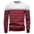 Nathan | Jersey de punto a rayas refinado