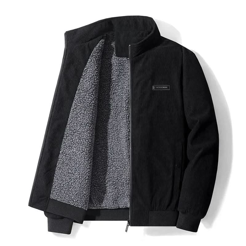 Grayson | Veste d'hiver chaude en velours côtelé