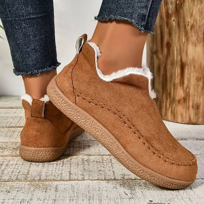 Elise | Bottines Doublées Confortables à Enfiler