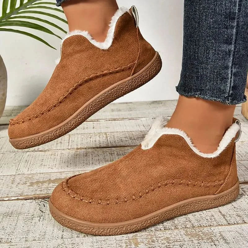 Elise | Bottines Doublées Confortables à Enfiler