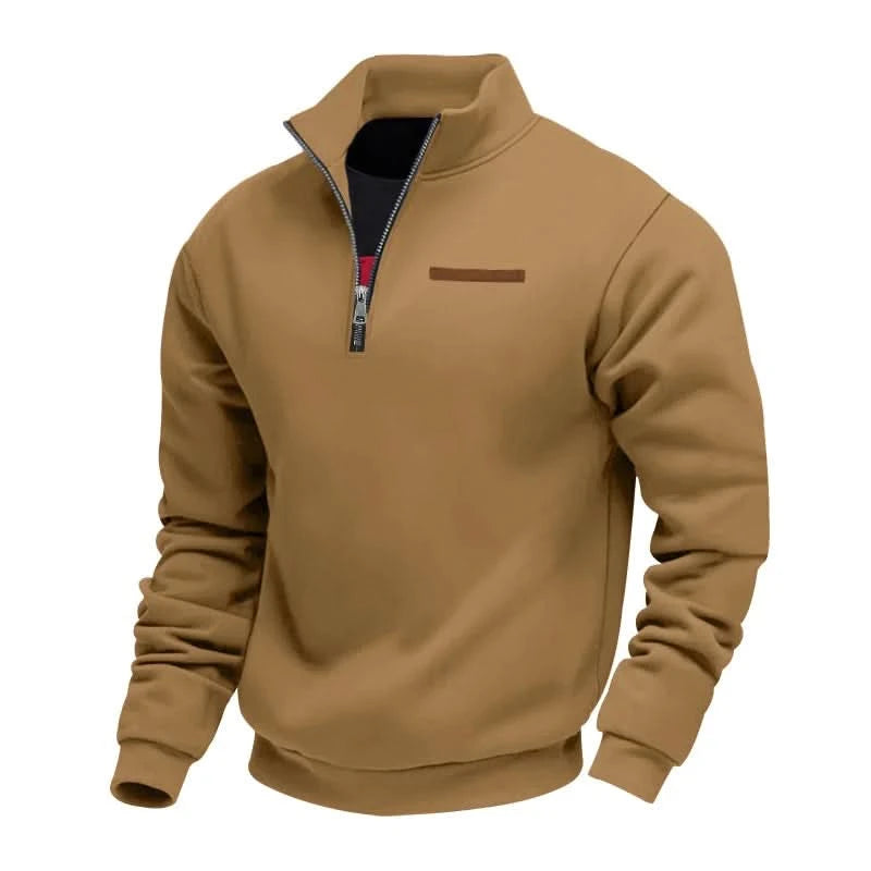 Gabriel | Sudadera cómoda con cuello de cremallera (Quarter-Zip)
