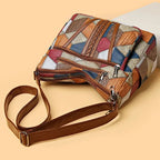 Sienna | Bolso de mano colorido con mosaico de patchwork