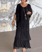 Vivienne | Robe longue flatteuse à la silhouette fluide