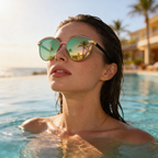 Lunettes de soleil œil de chat Aria Lustra