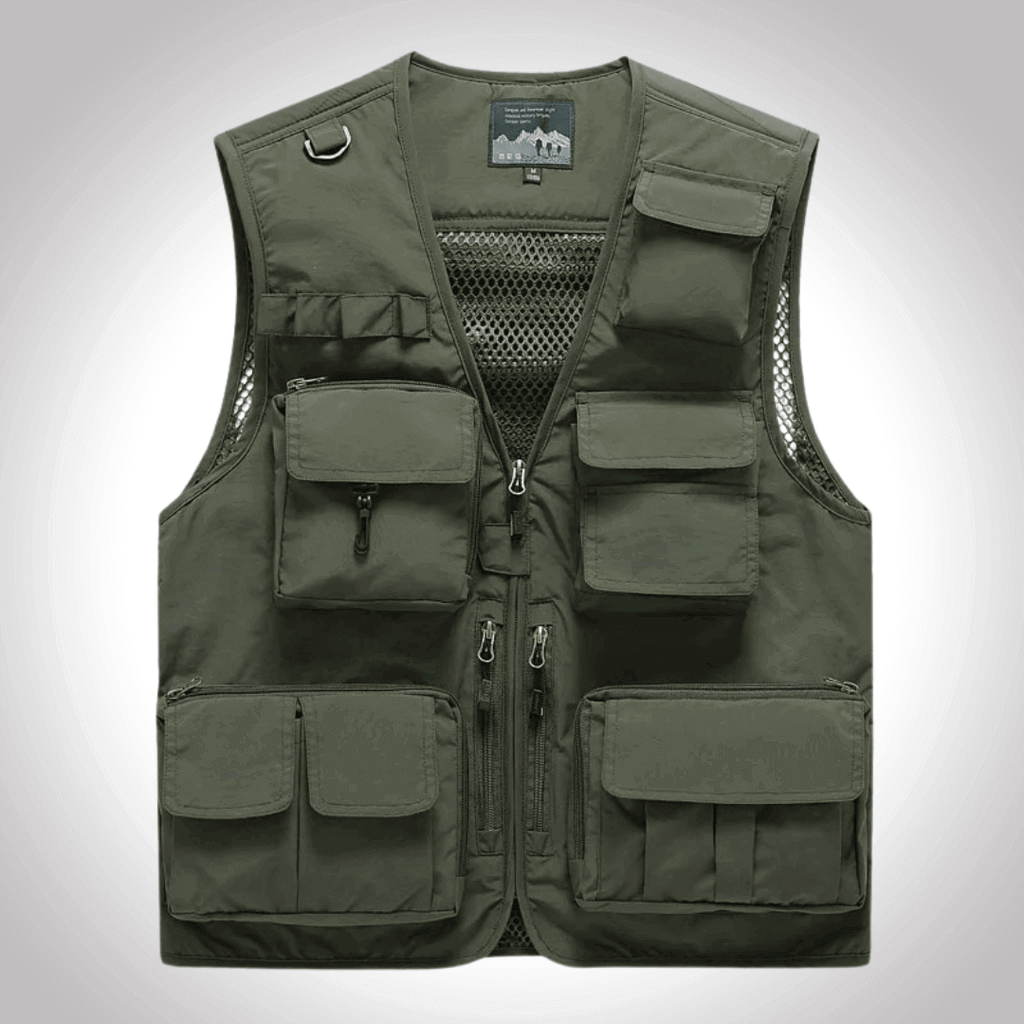 Wyatt | Chaleco utilitario premium multi-bolsillos