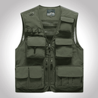 Wyatt | Chaleco utilitario premium multi-bolsillos