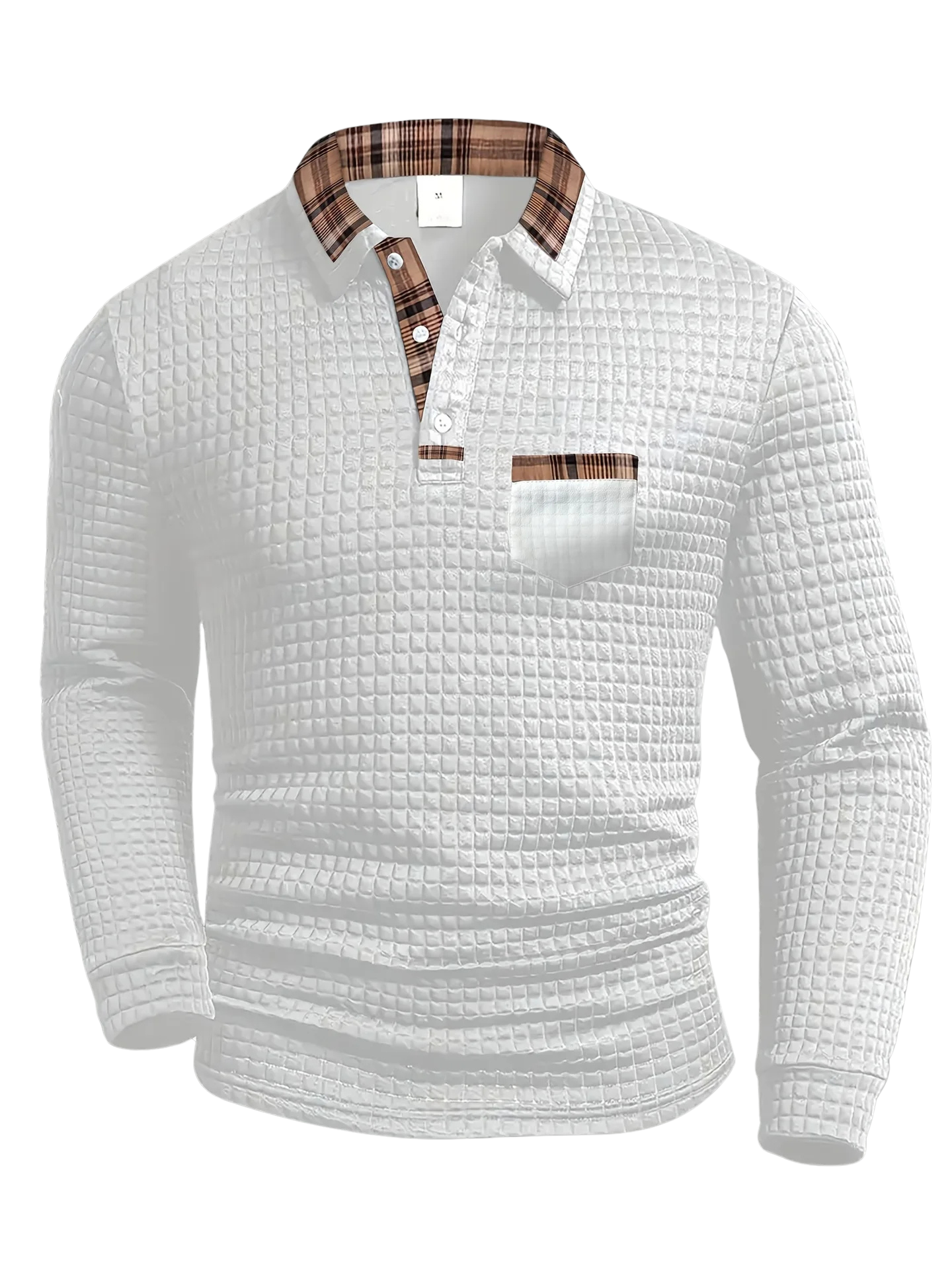Miles | Polo con estampado de cuadros clásico