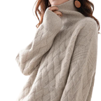 Harper Cashmere Turtleneck Sweater