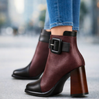 Botas de cuero Harper Lane Pebblegrain