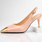 Tacones de aguja con tira trasera Odette