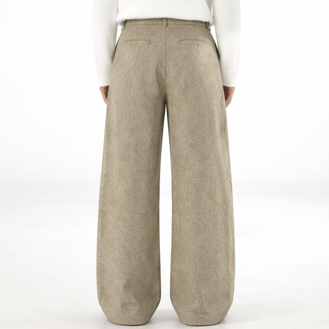 Pantalones anchos de lana Jacob