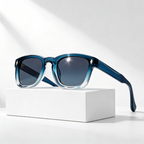 Rift Club™ | Gradient Acetate Clubmaster Sunglasses | UV400