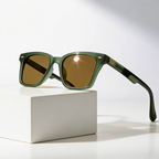Strathmore Wave™ | Wayfarer Acetate Sunglasses | UV400 Translucent