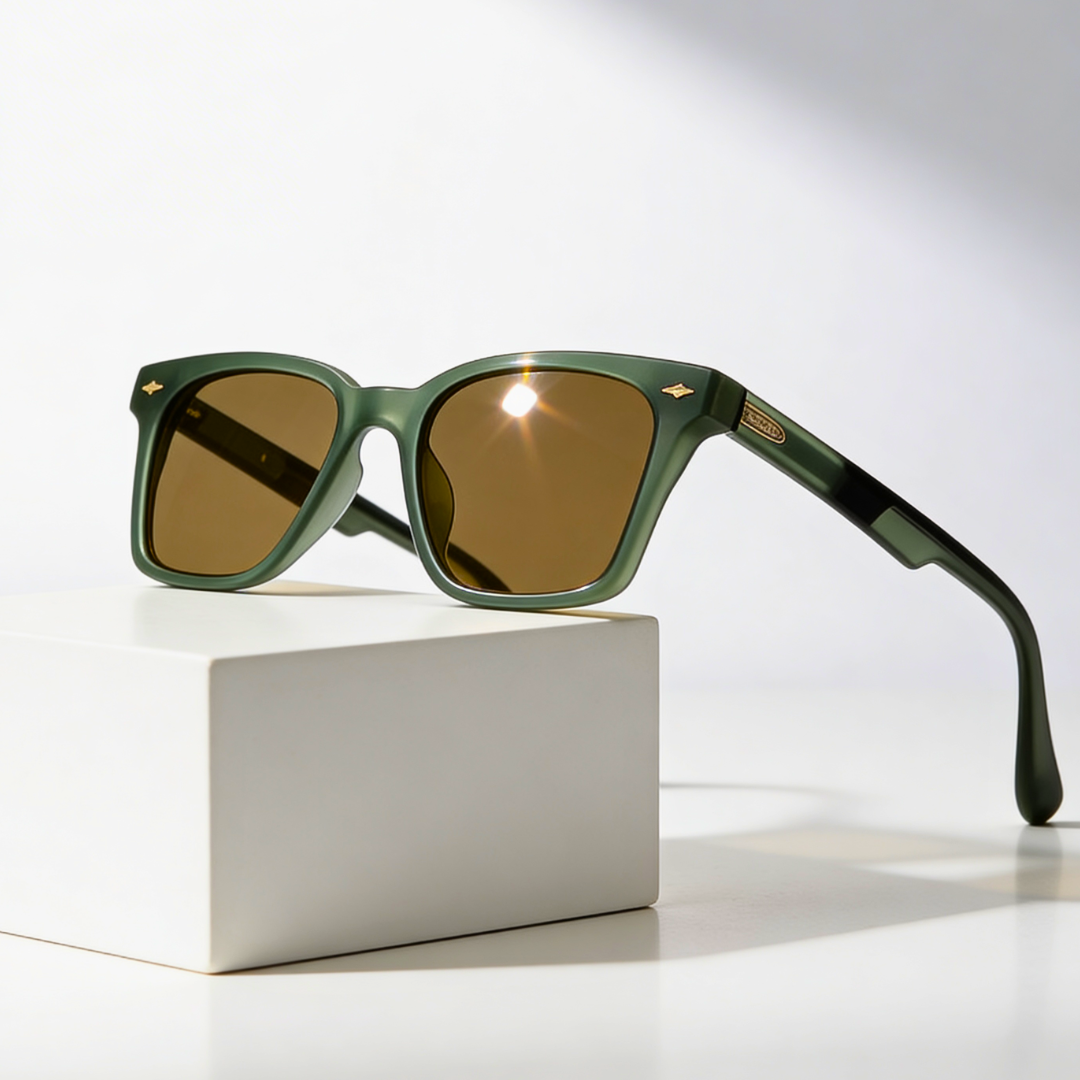 Strathmore Wave™ | Wayfarer Acetate Sunglasses | UV400 Translucent