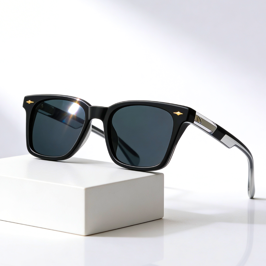 Strathmore Wave™ | Wayfarer Acetate Sunglasses | UV400 Translucent