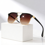 Rift Hex V2™ | Hexagonal Metal-Acetate Sunglasses | UV400