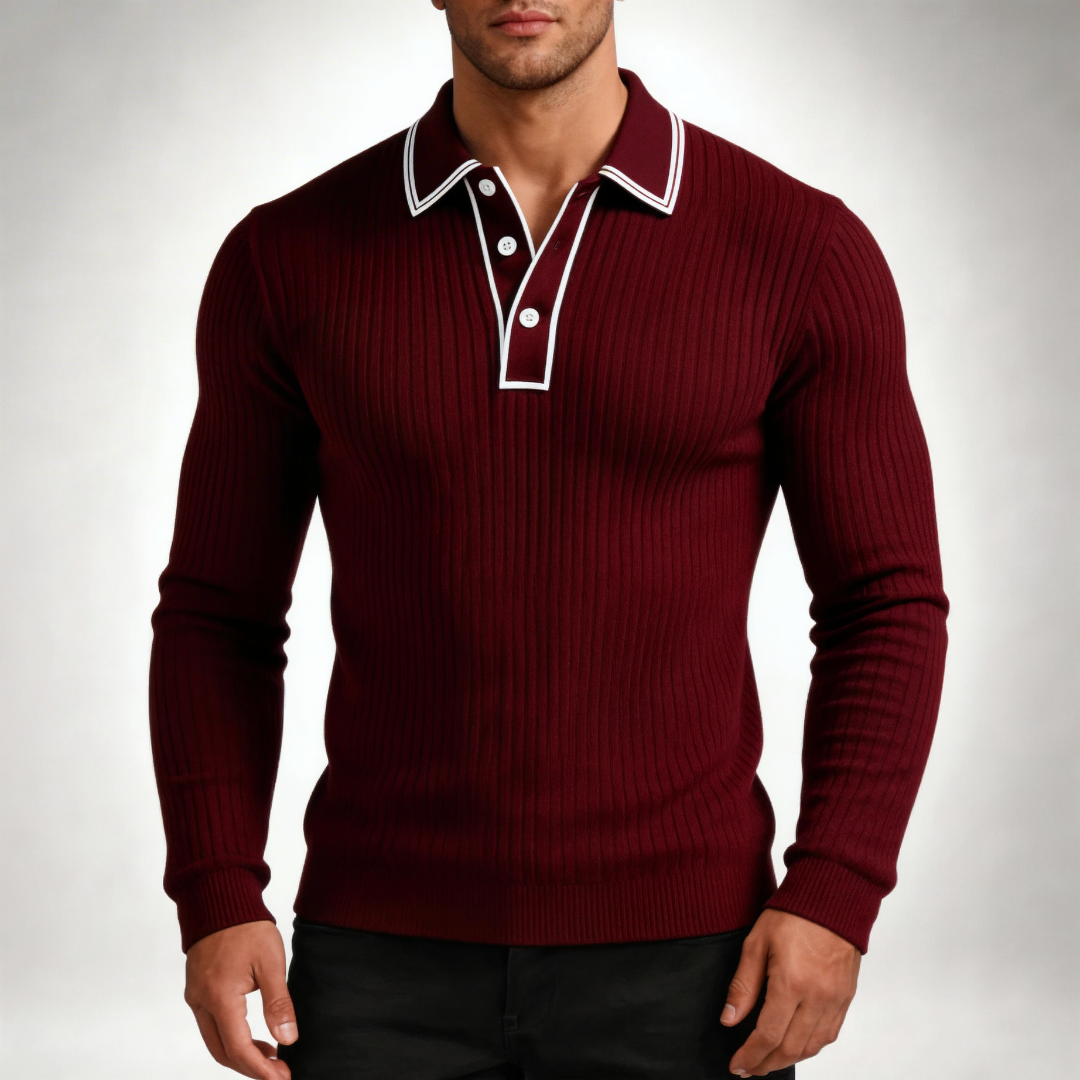 Polo de manga larga Westbrook