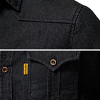 Richard | Camisa clásica de denim de manga larga